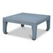 Classic Chinese Blue Square Cocktail Table