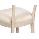 Ridge Bleached Oak Performance Fabric Upholstered Dining Chair Set of 2