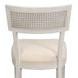 Ridge Working White Performance Fabric Upholstered Dining Chair Set of 2