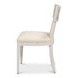 Ridge Working White Performance Fabric Upholstered Dining Chair Set of 2