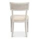 Ridge Working White Performance Fabric Upholstered Dining Chair Set of 2