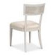 Ridge Working White Performance Fabric Upholstered Dining Chair Set of 2