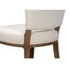 Caro Cream Performance Fabric Upholstered Dining Chair Set of 2