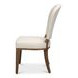 Caro Cream Performance Fabric Upholstered Dining Chair Set of 2
