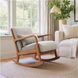 Hady Gray Rocking Chair