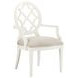Ivory Key Mill Creek Beige Upholstered Arm Chair