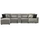Colleyville Stone Modular 5 Piece Power Reclining Sectional with Chaise