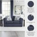 Evansley Navy Performance Fabric Loveseat