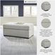 Evansley Pewter Performance Fabric Ottoman