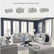 Evansley Pewter Performance Fabric 66" Loveseat
