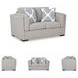 Evansley Pewter Performance Fabric 66" Loveseat