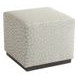 Colby Cream Upholstered Ottoman