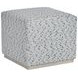 Colby Gray Upholstered Ottoman