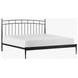 Metal Beds Matte Traditional King Metal Bed