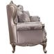 Jayceon Champagne 94" Sofa with Pillows
