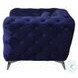 Atronia Blue Velvet 90" Sofa
