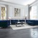 Atronia Blue Velvet 90" Sofa