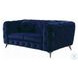 Atronia Blue Velvet 72" Loveseat