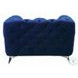 Atronia Blue Velvet Living Room Set