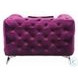 Atronia Purple Velvet Chair