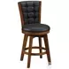 Medford Chestnut Swivel Counter Height Chair Set of 2