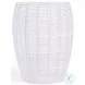 Bellarose White Metal End Table