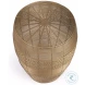 Bellarose Gold Metal End Table