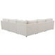 Hobson Ivory Performance Fabric 6 Piece Modular Sectional