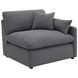 Hobson Charcoal 5 Piece Modular Sectional