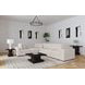 Lakeview Ivory Upholstered Ottoman