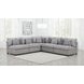Cambria Gray 5 Piece Modular Sectional