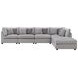 Cambria Gray 6 Piece Modular Sectional
