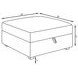 Cambria Grey Storage Ottoman