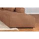 Jennifer Terracotta Square Upholstered Ottoman