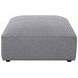 Jennifer Grey Square Upholstered Ottoman