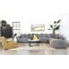 Jennifer Grey Square Upholstered Ottoman
