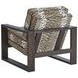 Thaynes Brown and Black Upholstered Chair