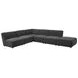 Sunny Dark Charcoal Ottoman
