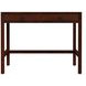 Lark Medium Brown 40" Rectangular 2 Drawer Desk