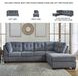 Marleton Denim 2 Piece RAF Chaise Sectional