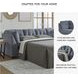Marleton Denim 2 Piece Sleeper Sectional with Chaise