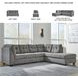 Marleton Gray 2 Piece RAF Chaise Sectional