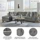 Marleton Gray 2 Piece Sleeper LAF Chaise Sectional