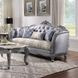 Ariadne Platinum Living Room Set with Pillows