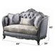 Ariadne Platinum 65" Loveseat with Pillows