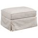 El Moro Beige Upholstered Moro Ottoman