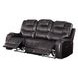 Braylon Magnetite Reclining Living Room Set with Nailhead Trim