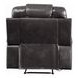 Braylon Magnetite Recliner with Nailhead Trim