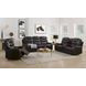 Braylon Brown Reclining Living Room Set with Nailhead Trim
