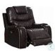 Braylon Brown Synthetic Leather Power Recliner